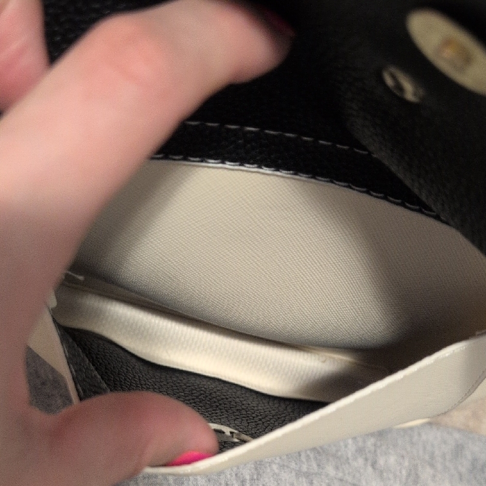 White Mini Backpack Purse with Bow Accent - Picture 4 of 8